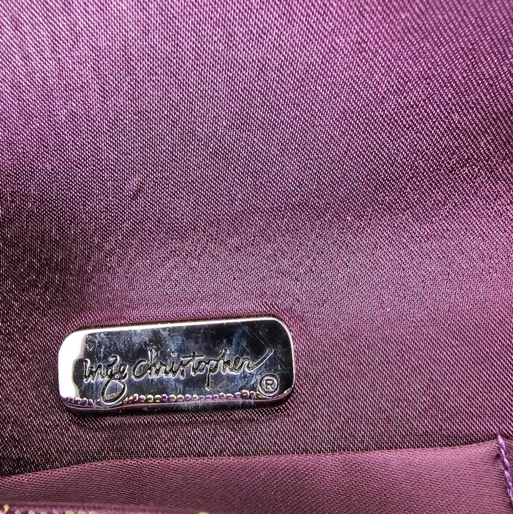 Inge Christopher Iridescent Beaded Multicolor Eve… - image 8